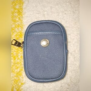 Coach brand Women's canvas and leather detachable coin purse